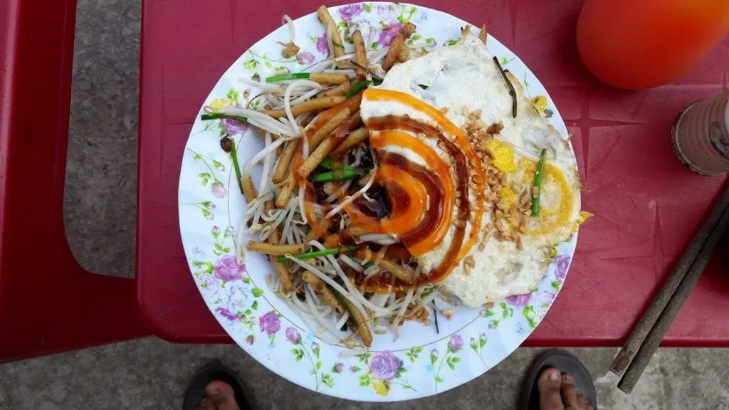 Bánh lọt xào Củ Chi: Street food gốc Campuchia ngon lạ