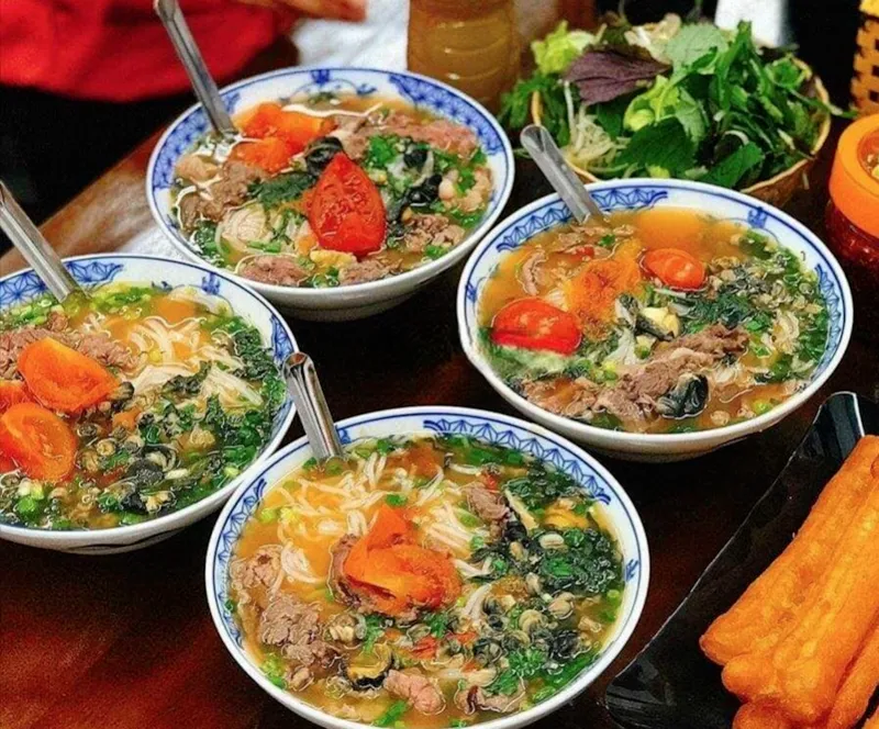 Bún riêu cua Đà Nẵng – Top 13 quán nổi tiếng xứ Đà Thành 