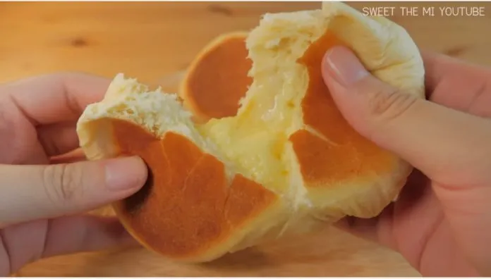 Cách làm bánh Cream Bun không cần lò nướng mời cả nhà cực thích!