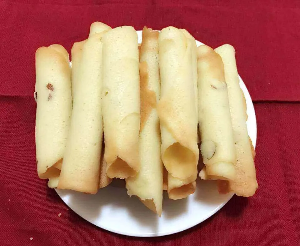 Cách làm bánh cuộn hạnh nhân (Almond Tuile) cực ngon tại nhà