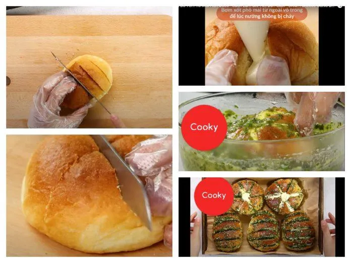 Cách làm bánh mì phô mai bơ tỏi Hàn Quốc cho bữa sáng nhanh – gọn – dinh dưỡng!