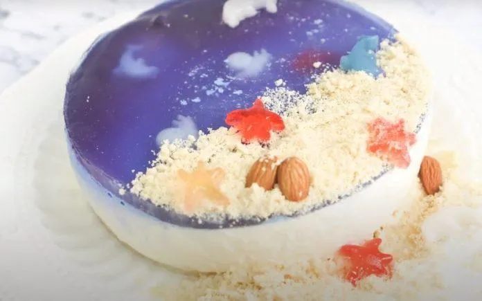 Cách làm bánh Ocean Cheesecake: Mang cả đại dương xanh mát vào trong chiếc bánh