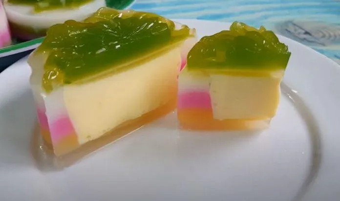 Cách làm bánh trung thu rau câu nhân flan ngon giòn đẹp mắt