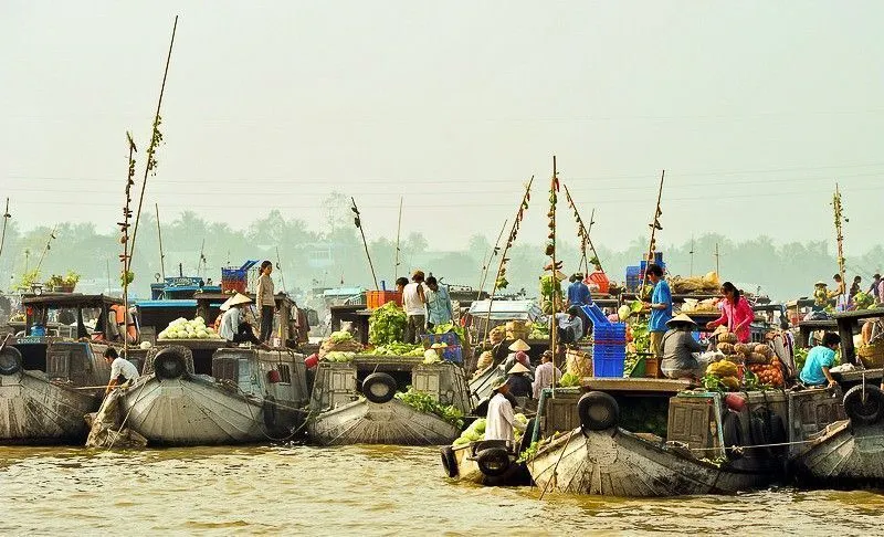 Chợ nổi Cái Bè – Nét đẹp văn hóa sông nước miền Tây