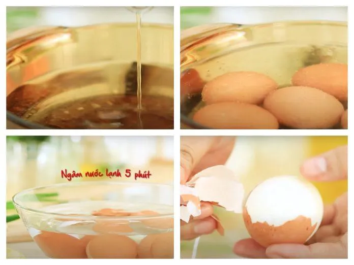 Đổi món cho bữa cơm gia đình với món trứng ngâm nước tương mới lạ, hấp dẫn