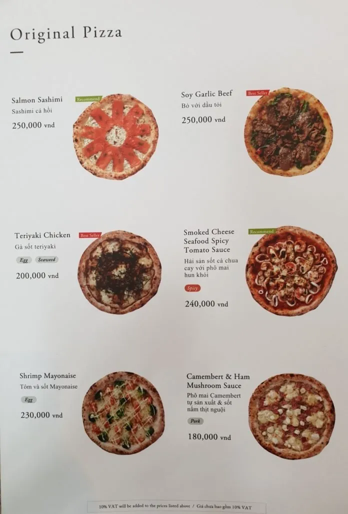 Ghé Pizza 4P’s để thưởng thức pizza kiểu Nhật – phong cách Ý