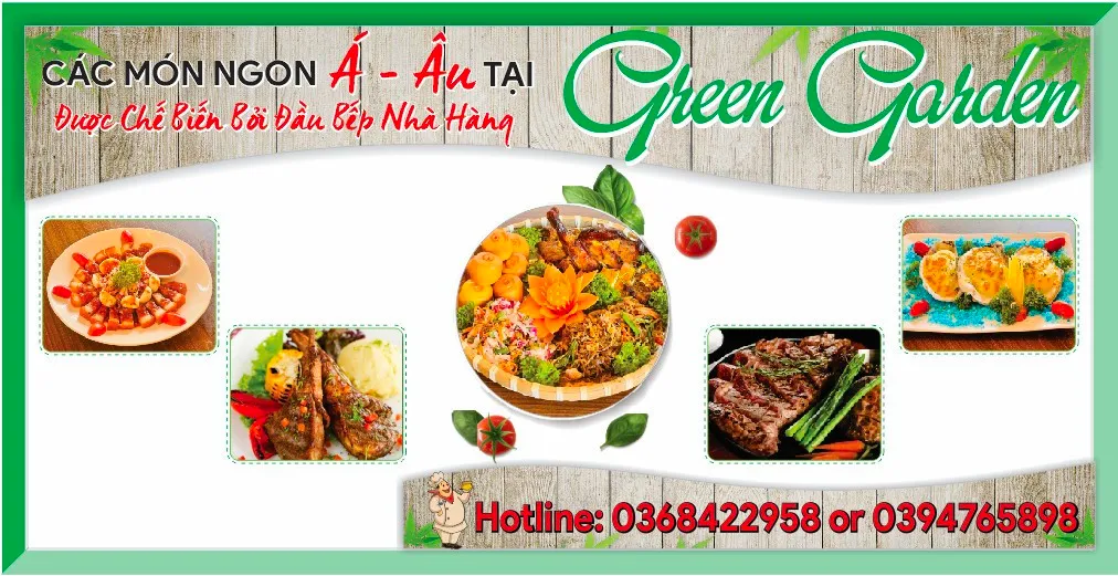 Green Garden – Quán ăn gia đình ngon, chất lượng tại Vũng Tàu