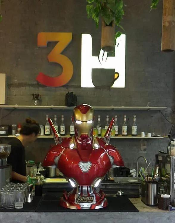 Khám phá 3H Coffee – quán cà phê dành cho fan Marvel ở Hà Nội