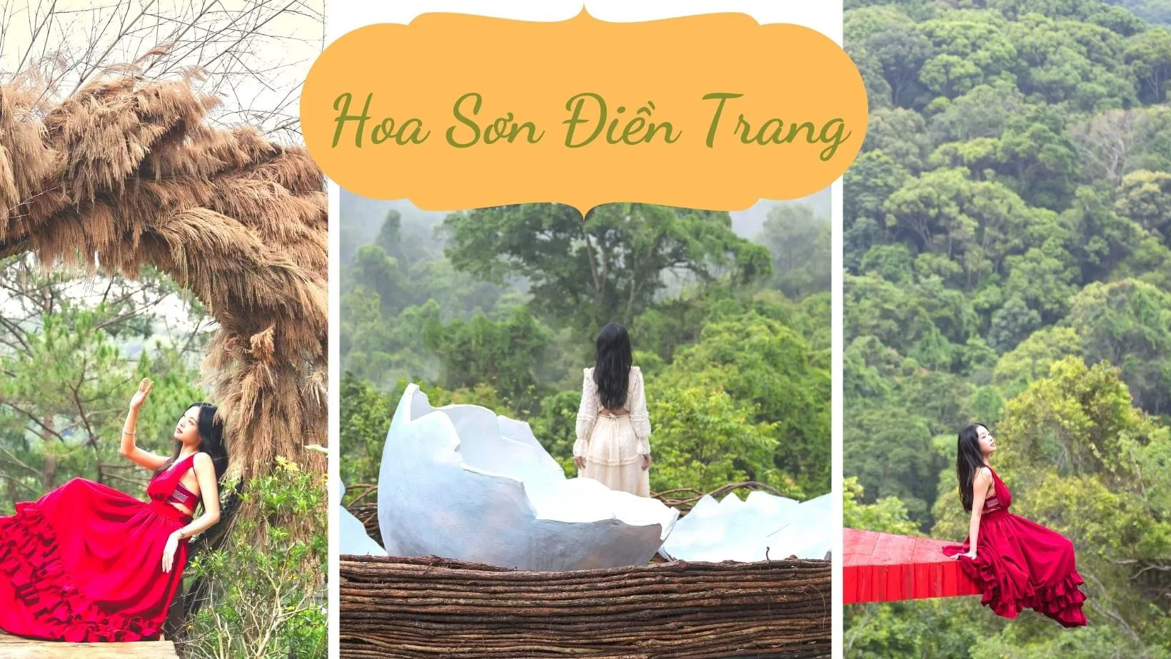 Khám phá Hoa Sơn Điền Trang – Chốn tiên cảnh Đà Lạt