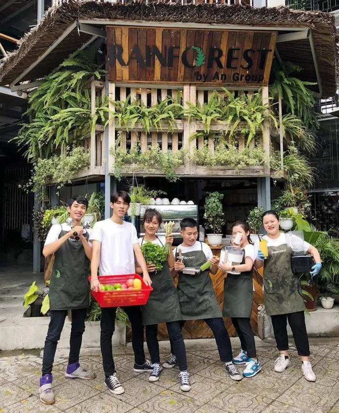 Khám phá “Tiệm Cà Phê Giếng Trời” Rainforest tại Nha Trang: Thiên đường nhiệt đới thu nhỏ