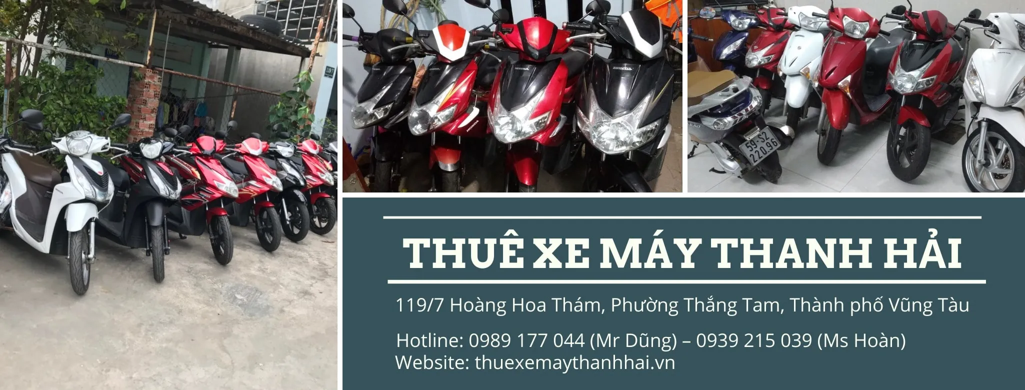 Những địa chỉ cho thuê xe máy Vũng Tàu uy tín chất lượng