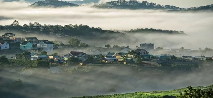 Ôm trọn Đà Lạt vào lòng trên đồi Thiên Phúc Đức