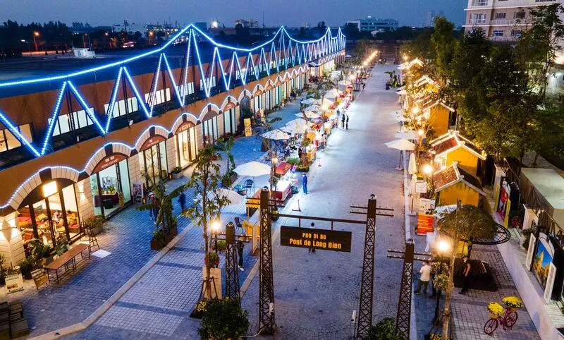 Phố đi bộ Pont de Long Bien – Vẻ đẹp hiện đại mang nét Châu Âu