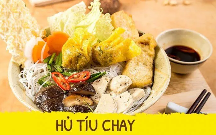 Rằm tháng 7 Âm lịch thanh nhiệt với món hủ tiếu chay ngon mê say