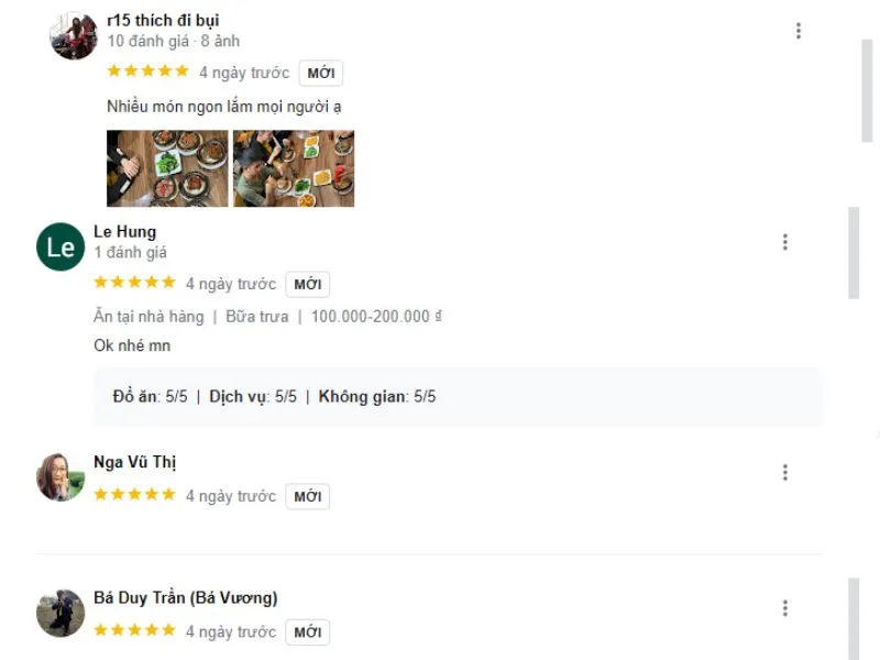 Review nhà hàng Kombo Sầm Sơn – Không gian, menu và dịch vụ