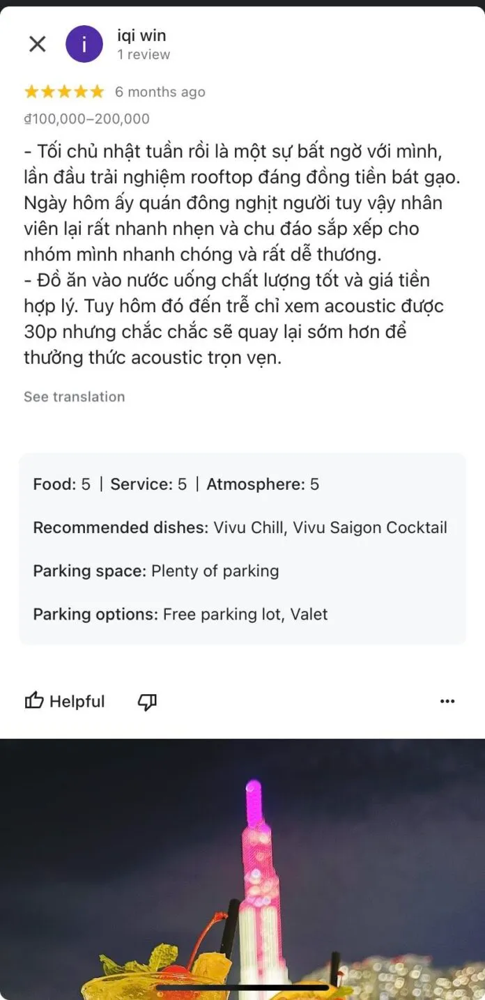 Review Vi Vu Rooftop – view đẹp giá bình dân giữa đất Sài Gòn!