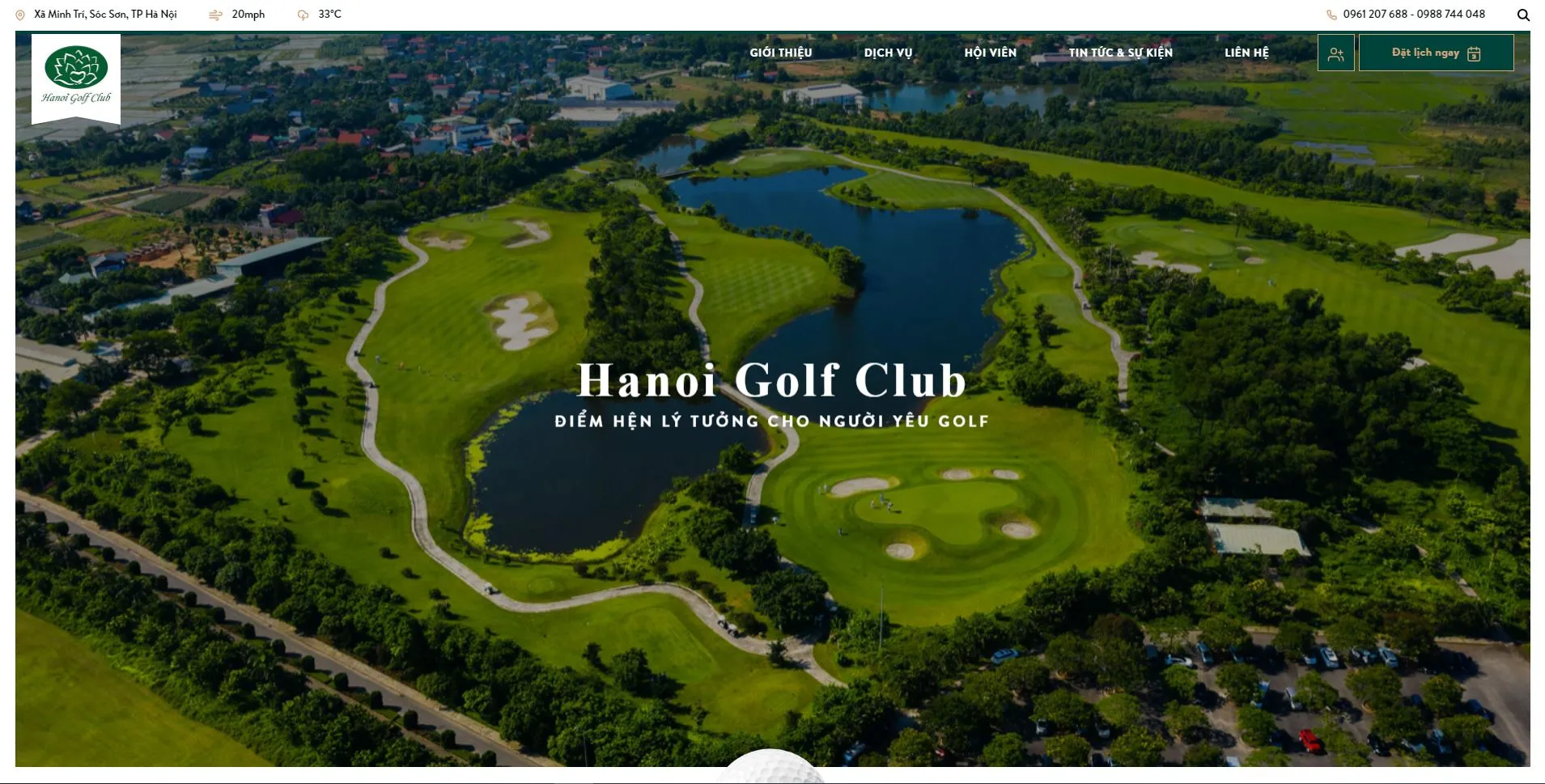 Sân Golf Minh Trí – Trải nghiệm đẳng cấp 5 sao gần Hà Nội