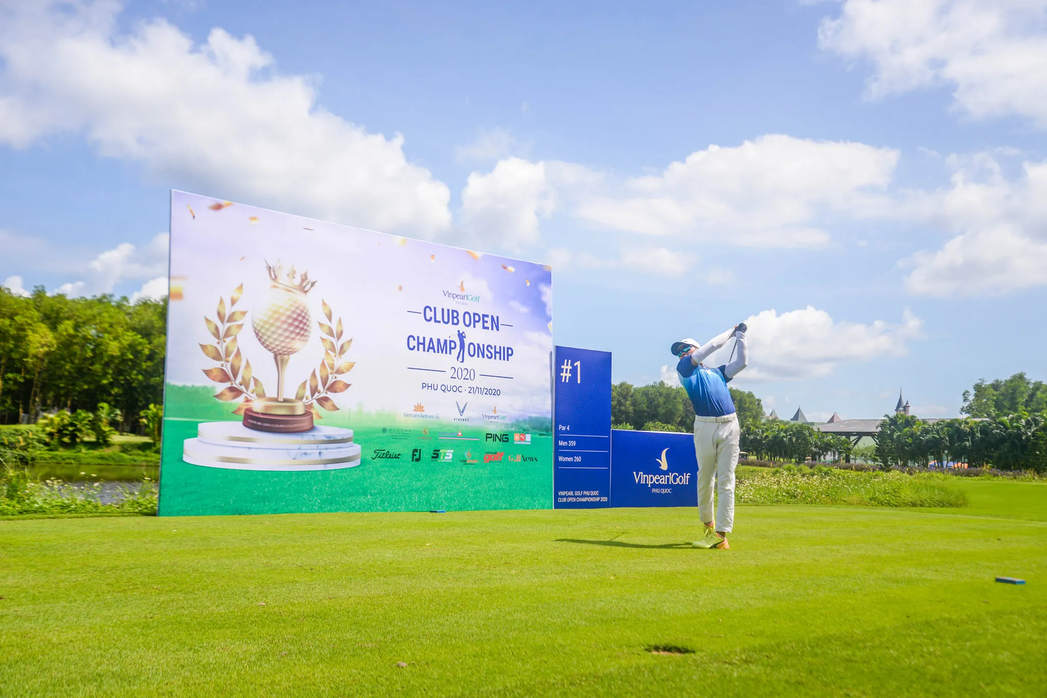 Sân Golf Phú Quốc – Nơi sống dậy niềm đam mê rực cháy