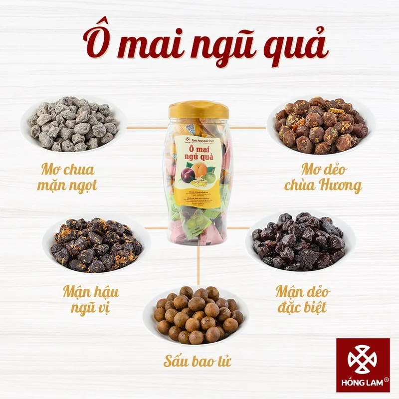 Top 10 địa chỉ mua ô mai Hà Nội giá rẻ, chất lượng bạn không nên bỏ qua