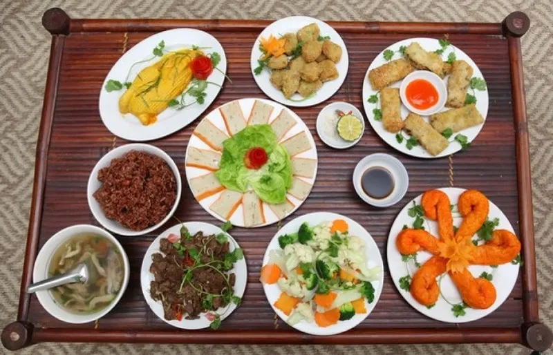 Top 12 quán chay Bình Thạnh không gian đẹp, món ăn ngon hấp dẫn