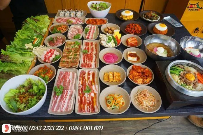 Top 18 nhà hàng buffee nướng lẩu ngon ở Hà Nội