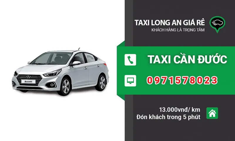 Top 20 hãng taxi Long An được nhiều du khách tin tưởng