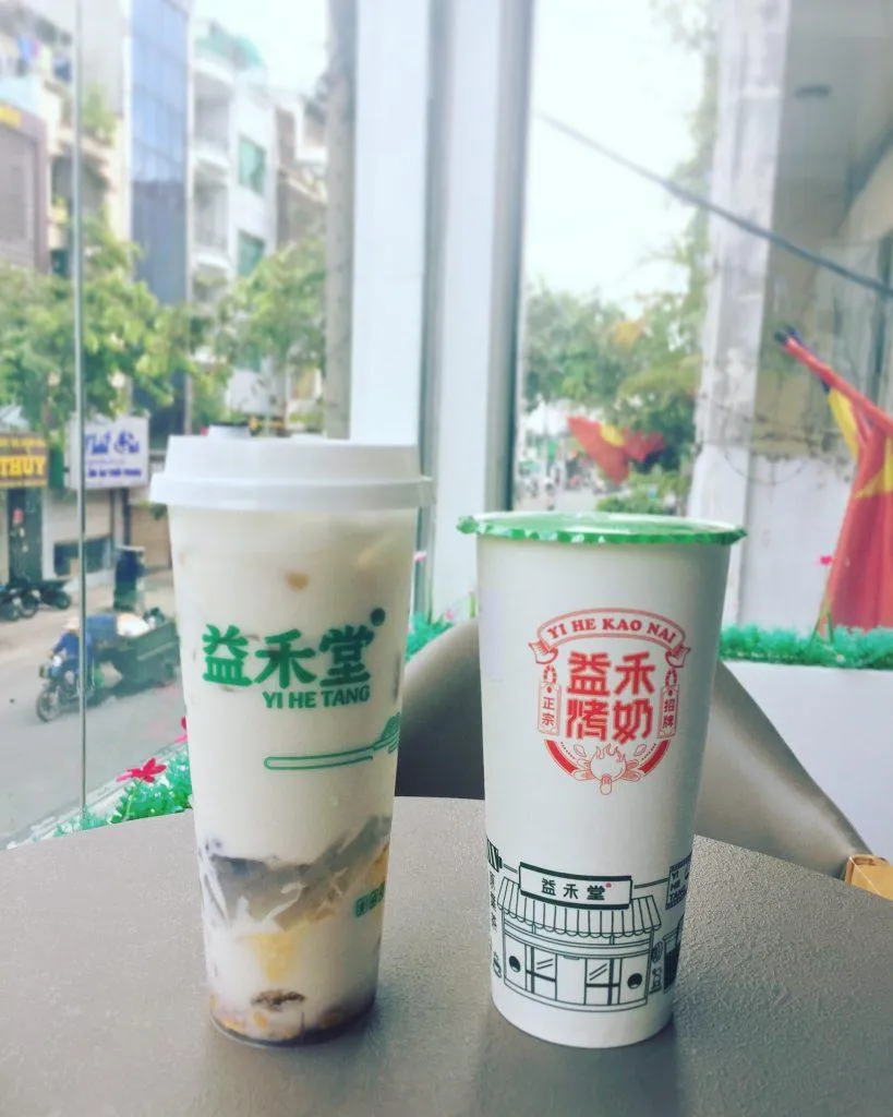 Trà sữa Yi He Tang – Thương hiệu trà sữa nướng chiếm trọn tình cảm của giới trẻ