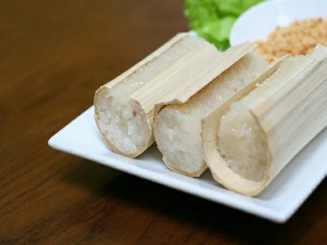 Về Bình Phước ăn cơm lam, canh thụt 